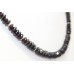 Beautiful Single Line Natural garnet beads stones necklace P 303